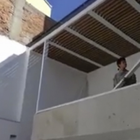 Pérgola Aluminio y Madera